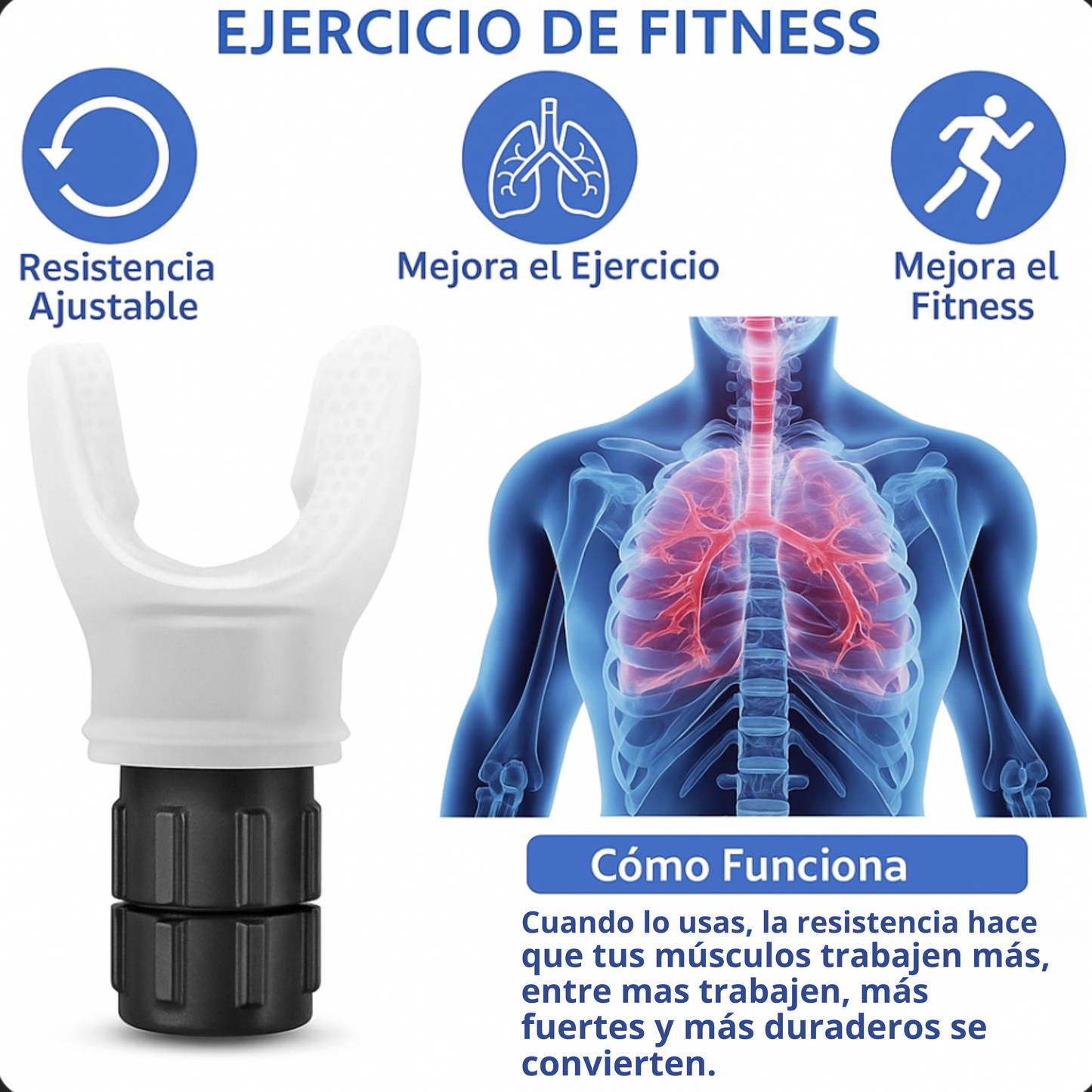 Ejercitador de Pulmones